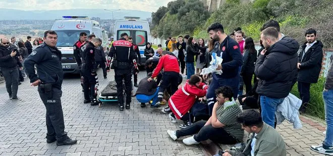 Aydın Efeler’de halk otobüsü devrildi: 28 yaralı