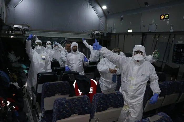 Vuhan’daki Türkler tahliye edildi! İlk görüntüler...