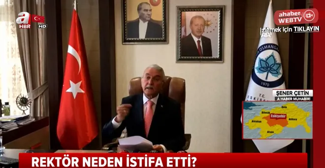 Osmangazi Üniversitesi rektörü istifa etti - 1