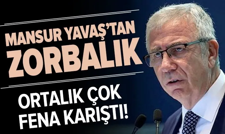 CHP’li Ankara Büyükşehir Belediye Başkanı Mansur Yavaş soru önergesi almadı mikrofonu kapattı