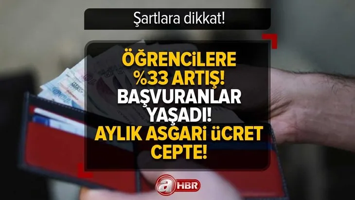 Öğrencilere %33 ARTIŞ! Başvuranlar yaşadı! İŞKUR’dan her ay asgari ücret 8.506 TL! Şartlara dikkat!