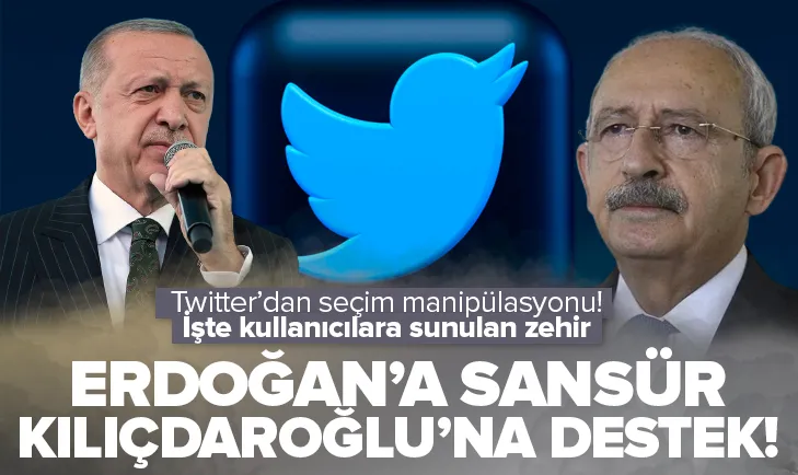 Twitter’dan skandal seçim manipülasyonu!