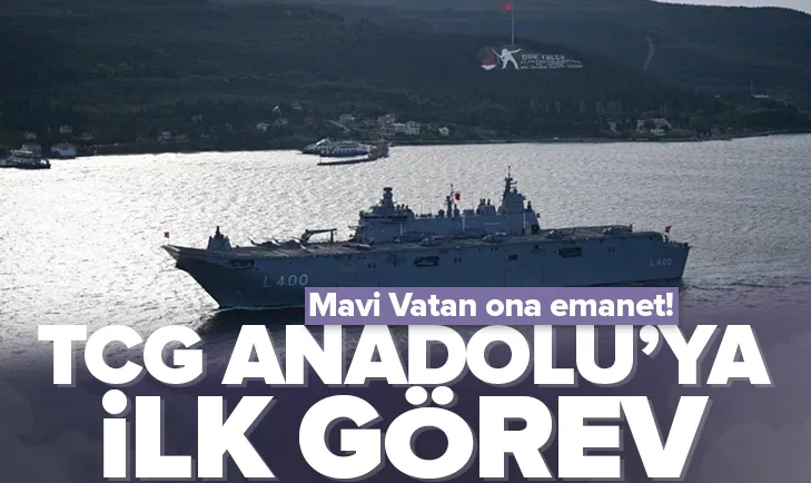 TCG Anadolu’dan ilk tatbikat