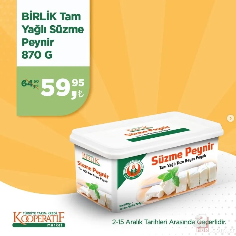 Tarım Kredi Market İNDİRİMLİ FİYAT LİSTESİ! 21,90 TL'den başlayan fiyatlar! Hafta sonu geldi sepetler dolup taşacak! Ayçiçek yağı, tuvalet kağıdı, mercimek, pirinç... 5