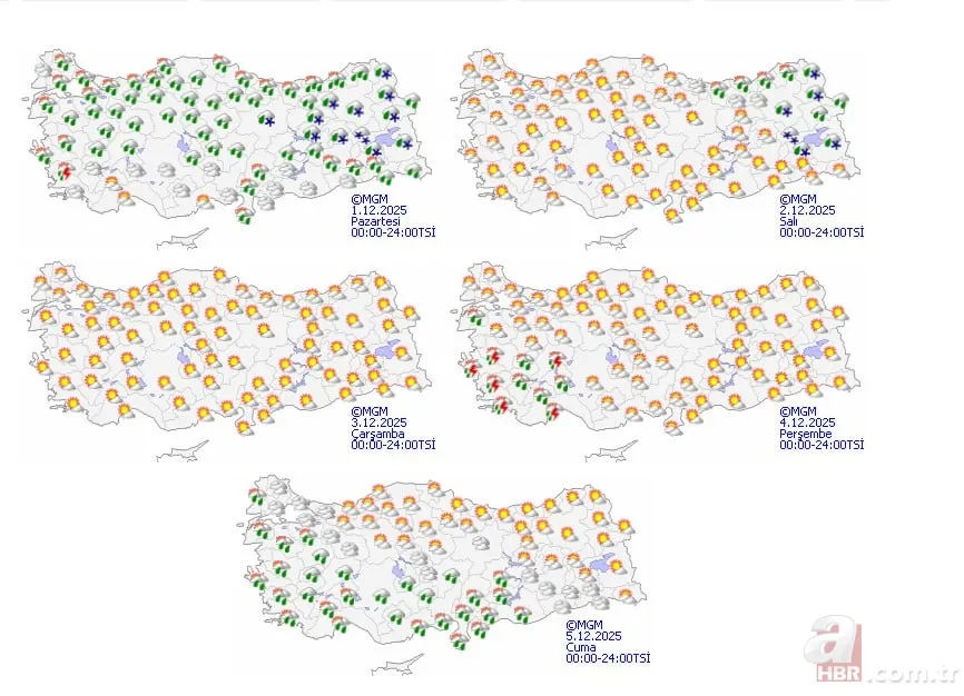Kar İstanbul'un kapısında! Lapa lapa yağış tarihi belli: Don, sağanak, sis, pus... Hepsi haritada 2