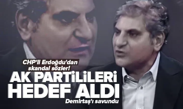 Son dakika: CHP’li Aykut Erdoğdu’dan skandal sözler! AK Parti’ye destek verenleri hedef aldı: Millete ihanettir