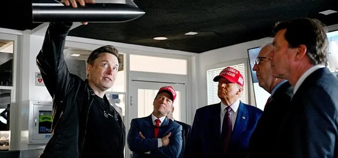 Trump ve Musk Starship roketinin deneme uçuşunu izledi