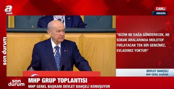 Son dakika: MHP lideri Devlet Bahçeli'den grup toplantısında önemli açıklamalar - 6