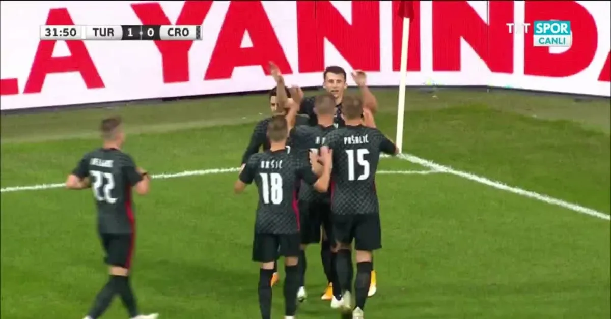 Türkiye 1-1 Hırvatistan GOLÜ İZLE