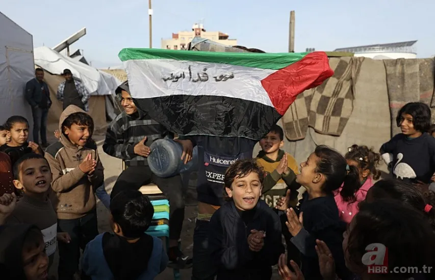 Zafer direnenlerin oldu! Gazze'de ateşkes böyle kutlandı 19