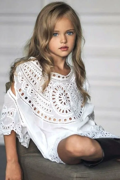 Dünyanın en küçük modeli Kristina Pimenova