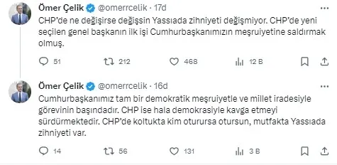 1699627929286.jpg Özgür Özel'in Başkan Erdoğan'a yönelik küstah sözlerine AK Parti'den çok sert tepki: Darbeci arıyorsan aynaya bak! - 7