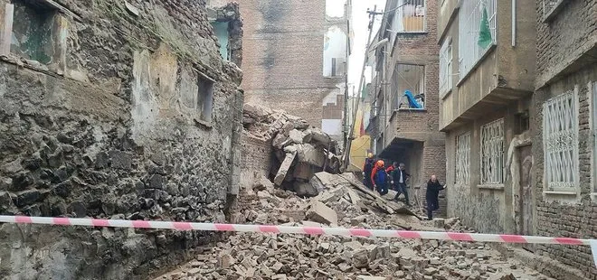 Son dakika: Diyarbakır’da 5 katlı bina çöktü! Enkaz altında kalan var mı?