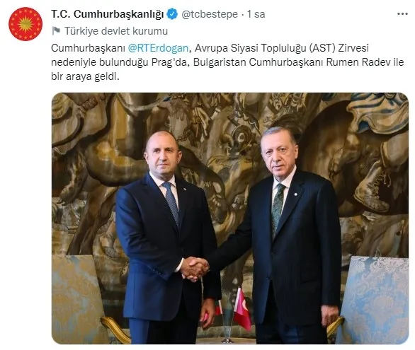 Avrupa’nın merkezinde liderler zirvesi! Başkan Erdoğan’dan Prag’da peş peşe görüşmeler