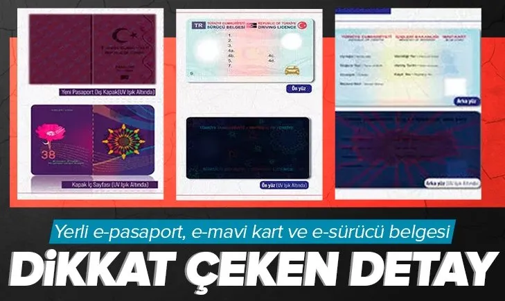 İşte yerli ve milli pasaport! Dikkat çeken detaylar