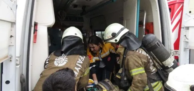 İstanbul'da korkunç olay: İtfaiye eri yangına müdahale ederken çatıdan düştü!