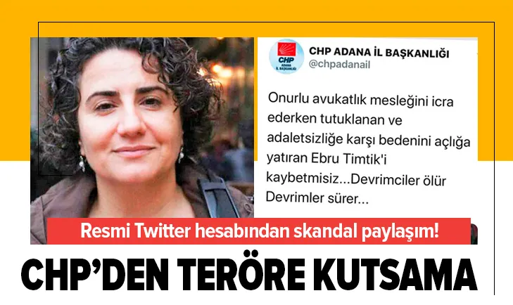 CHP'den teröre kutsama! Skandal paylaşım