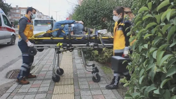 Polisi görünce 3. kat penceresinden atladı - 1