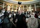 Başkan Erdoğan Gençlerle kütüphane söyleşileri programında gençlerle bir araya geldi