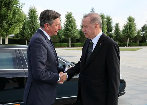 Başkan Recep Tayyip Erdoğan’dan Slovenya Cumhurbaşkanı Pahor ile ortak basın toplantısı