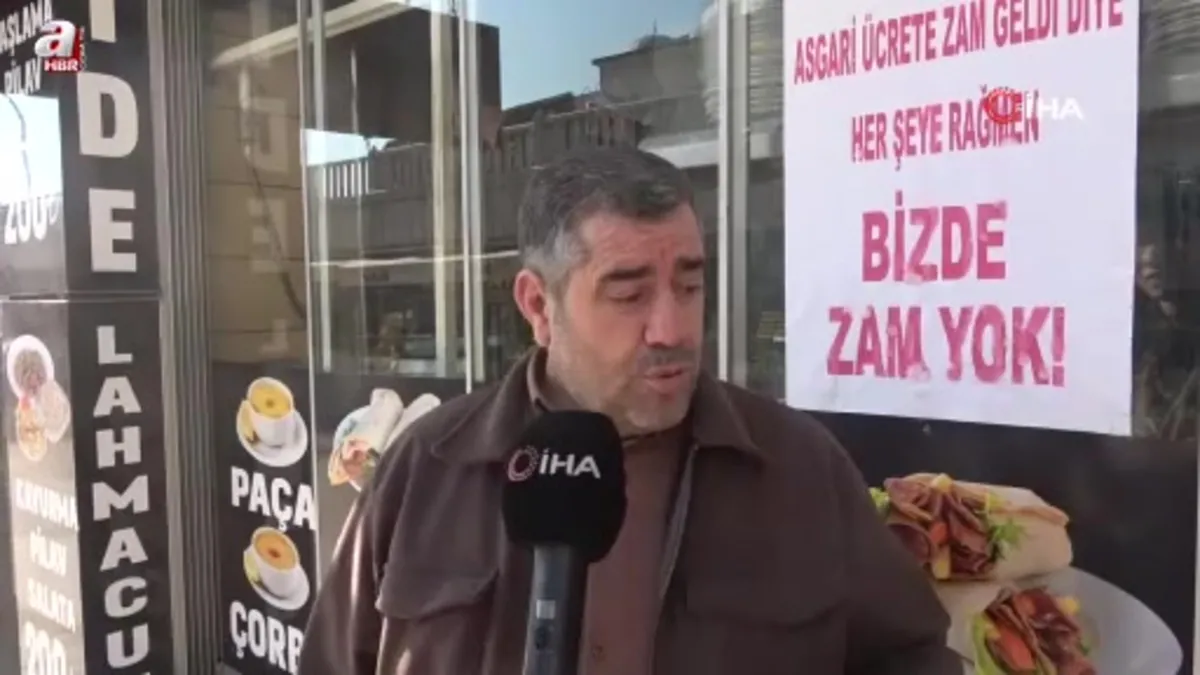 Esnaftan hem zam hem de boykot örneği