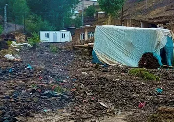 Van'da sağanak sele neden oldu