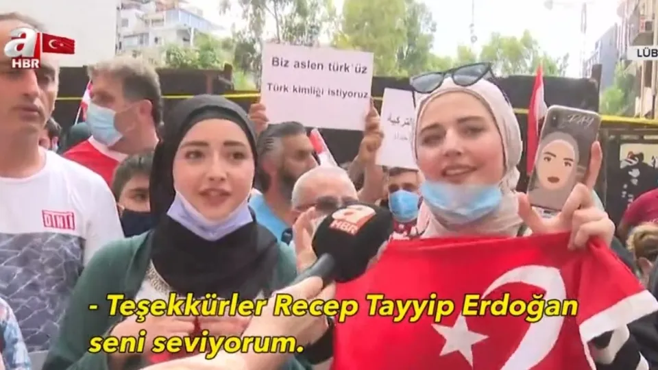 Patlamanın yaşandığı Beyrut’ta Başkan Erdoğan sevgisi