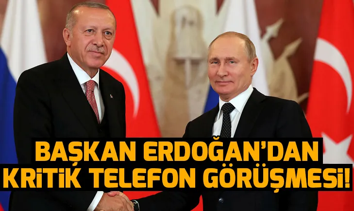 Başkan Erdoğan, Putin ile görüştü
