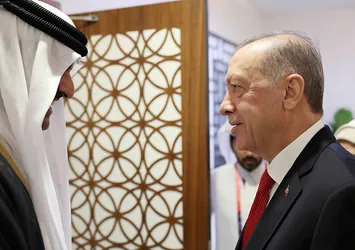 Başkan Erdoğan, Katar'dan ayrıldı