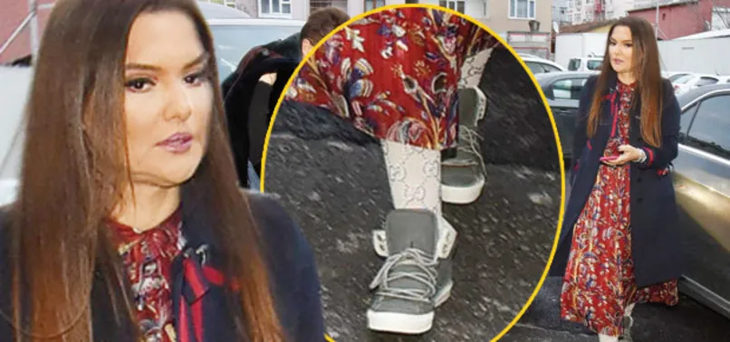 Demet Akalın'ın 5 bin liralık çorapları!