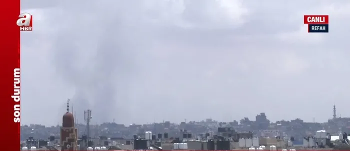 Katil İsrail kana doymuyor! Refah’a karadan saldırı sinyali | Mahalleler boşaltılıyor | QR kodlu harita yayımladılar