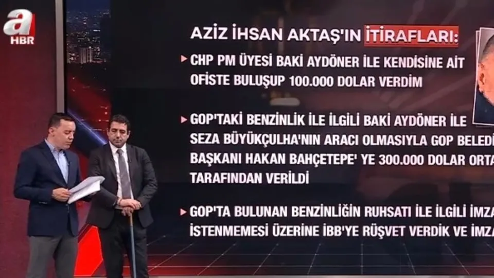 Aziz İhsan Aktaş’ın ifadesi ilk kez A Haber’de! Beşiktaş Belediyesi fazladan araç talep etmiş: CHP’li Özgür Çelik o araçlardan birini kullandı