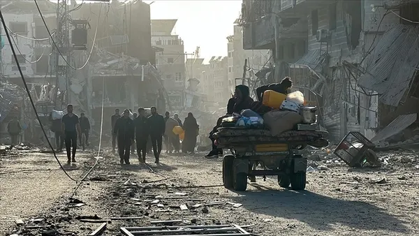 İşgalci İsrail Gazze Şeridi’nin kuzeyinden çekiliyor! Ortaya çıkan görüntüler kan dondurdu: Trajedi ve facia