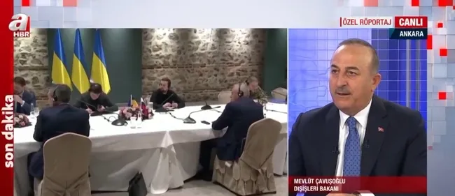 Dışişleri Bakanı Mevlüt Çavuşoğlu’ndan A Haber’de önemli açıklamalar