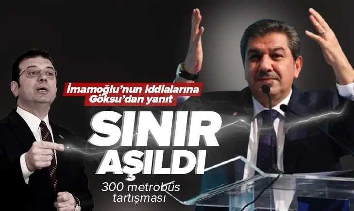 Ekrem İmamoğlu’nun iddialarına Tevfik Göksu’dan yanıt! 300 metrobüs neden alınmadı?