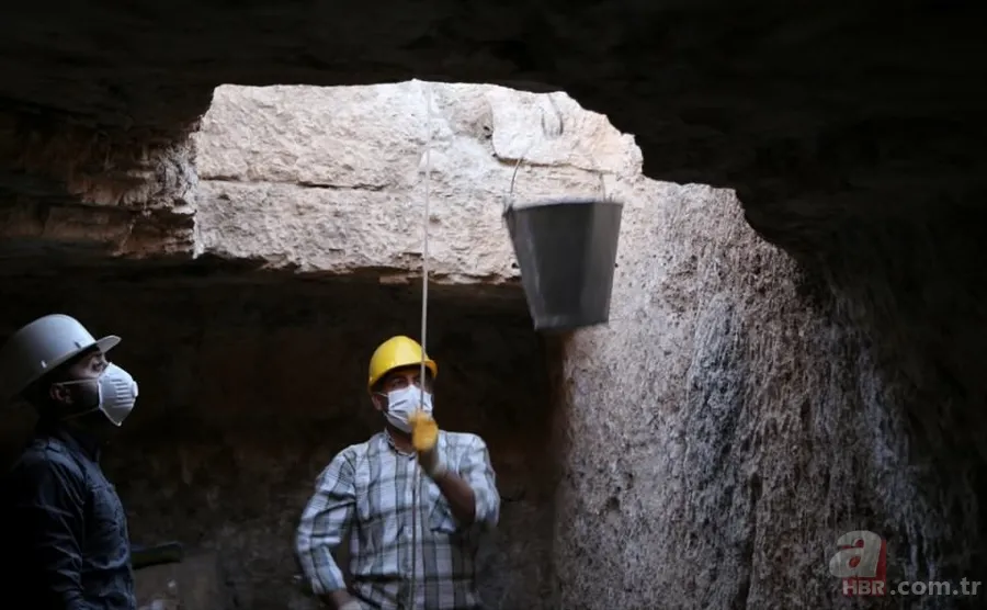 Diyarbakır'da bin 700 yıllık yeraltı tapınağı 25