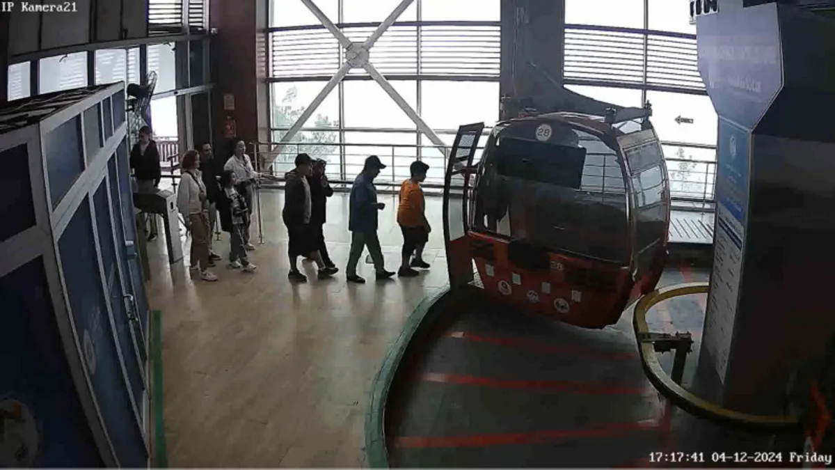 Teleferik kazasında hayatını kaybetmişti! Kabine biniş anları ortaya çıktı