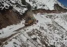 Araçlar yola saplandı