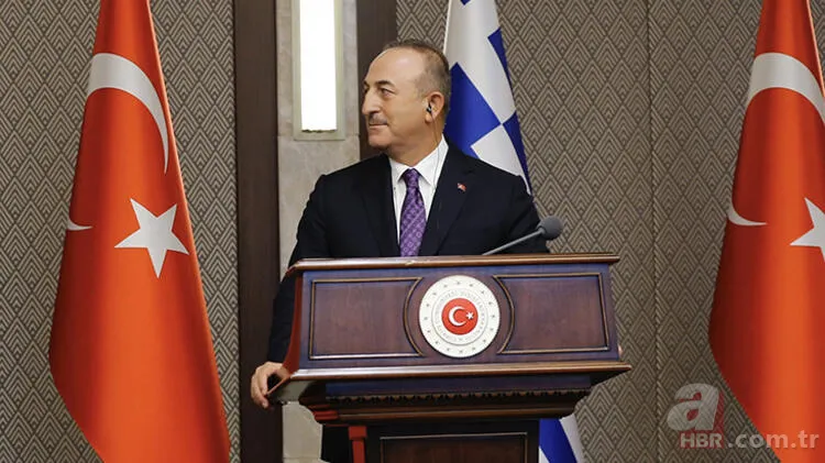 Dışişleri Bakanı Mevlüt Çavuşoğlu ve Yunan Mevkidaşı Nikos Dendias'ı manşetten verdiler! Yunan medyasında skandal ifadeler 21