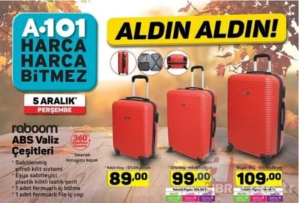 A101 aktüel katalog 5 Aralık yayında! A101 indirimli ürünler kataloğunda neler var?