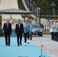 Başkan Erdoğan, Çekya Başbakanı Andrej Babisi böyle karşıladı