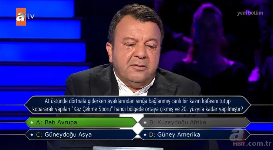 Milyoner'de futbol sorusu ekrana kilitledi! Hızla yanıt verdi: Hayatının şokunu yaşadı 24
