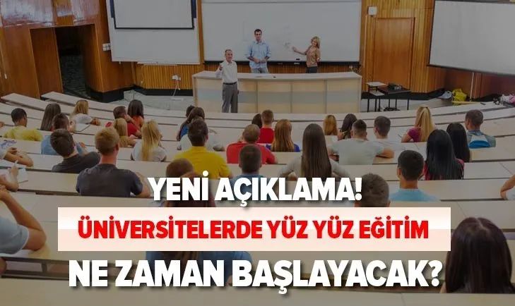 YÖK son dakika: Üniversiteler açılıyor mu? 2020-2021 üniversitelerde güz dönemi yüz yüze mi olacak? Online eğitim...