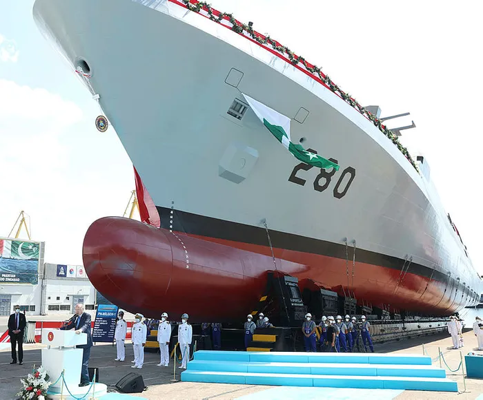 Son dakika: Babur denizle buluştu! Başkan Erdoğan’dan Pakistan MİLGEM Korvet Projesi’nde önemli açıklamalar