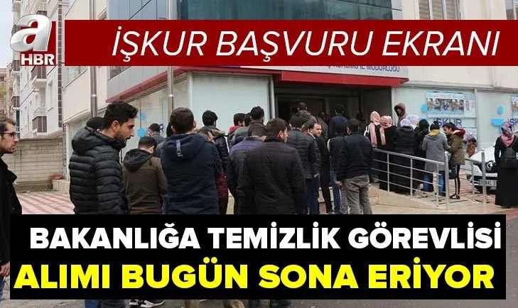 Adalet Bakanlığı temizlik görevlisi alımı son gün: İŞKUR 1287 temizlik işçisi alımı başvuru nasıl yapılır? Şartlar...