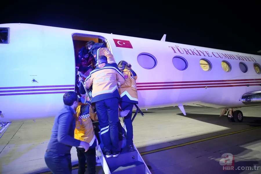 Cumhurbaşkanlığı uçağı depremzedeler için havalandı 11