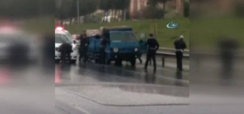 TEM'de ters yönde giderken yakalandılar