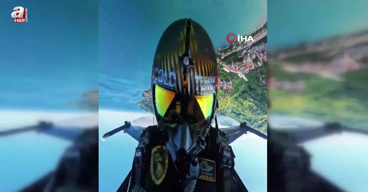 SOLOTÜRK’ün uçak içi görüntüsü paylaşıldı