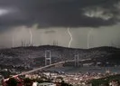 İstanbul’a peş peşe uyarı! Yağış ve fırtına...