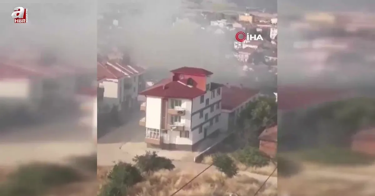 Vezirköprü’de ev yangını